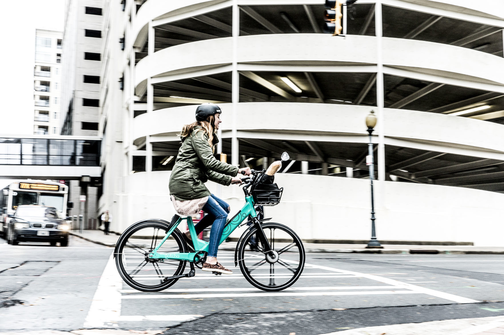 Rider on Gotcha Bike (copy)